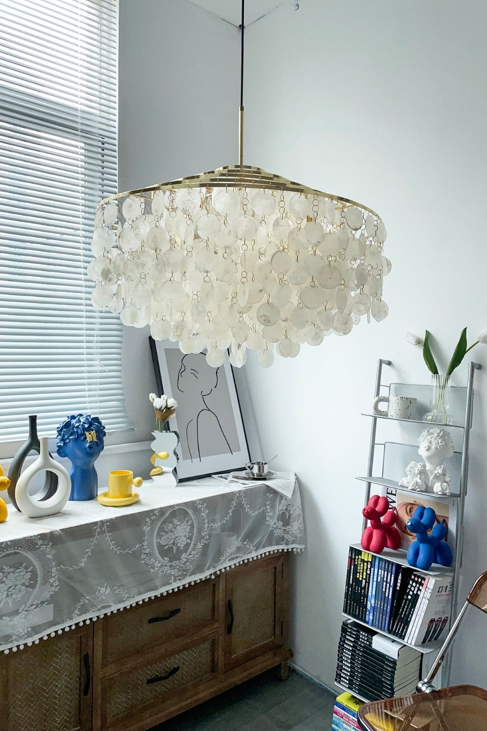 Shell Chandelier - view 36 | morylighting