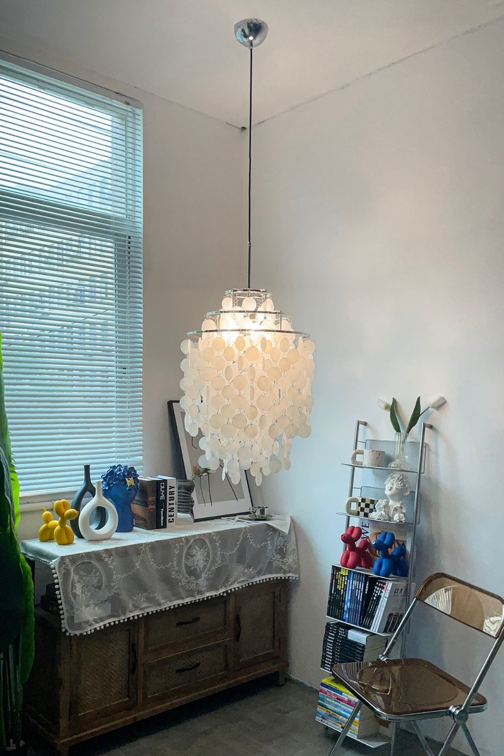 Shell Chandelier - view 5 | morylighting