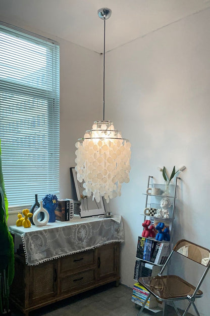 Shell Chandelier - view 5 | morylighting