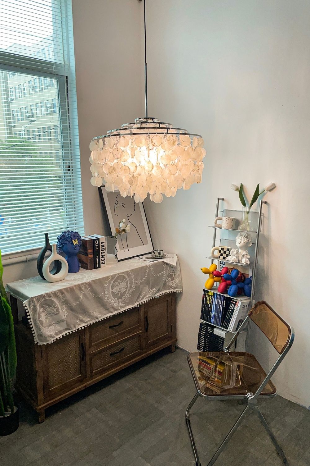 Shell Chandelier - view 8 | morylighting