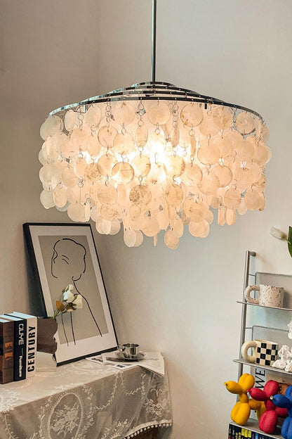 Shell Chandelier - view 4 | morylighting
