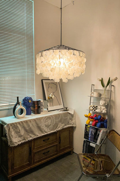 Shell Chandelier - view 3 | morylighting