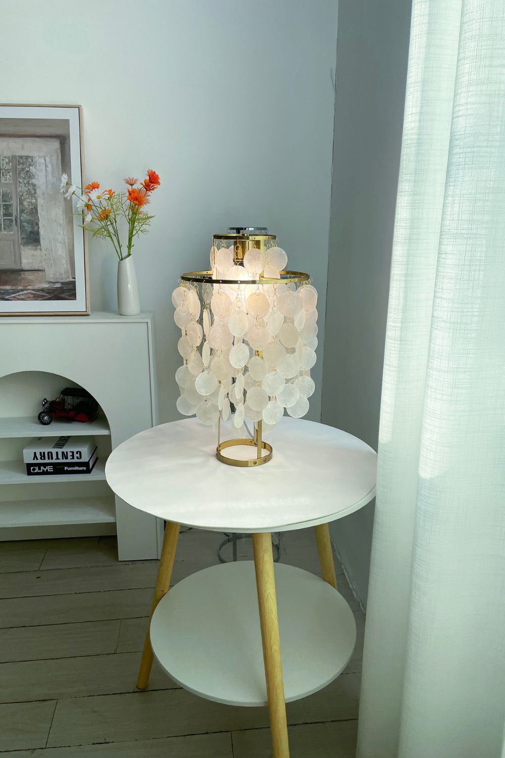 FUN 2 Shell Table Lamp - view 2 | morylighting