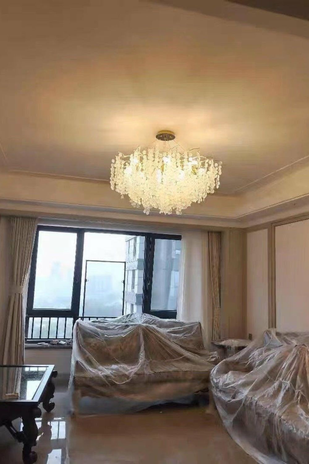 Shiro Noda Crystal Chandeliers - morylighting