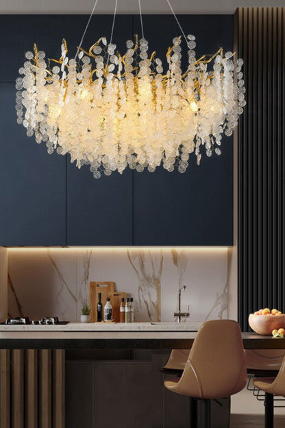 Shiro Noda Crystal Chandeliers - morylighting