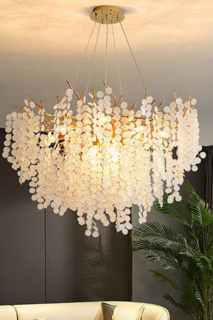 Shiro Noda Crystal Chandeliers - morylighting
