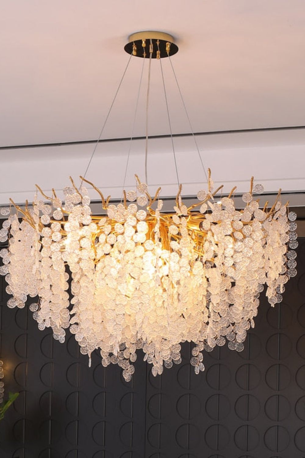Shiro Noda Crystal Chandeliers - morylighting