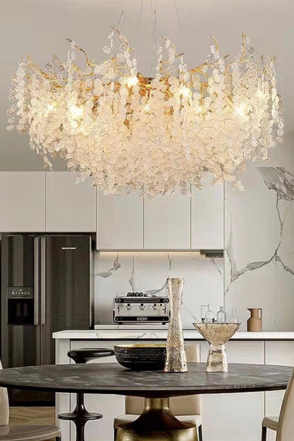 Shiro Noda Crystal Chandeliers - morylighting