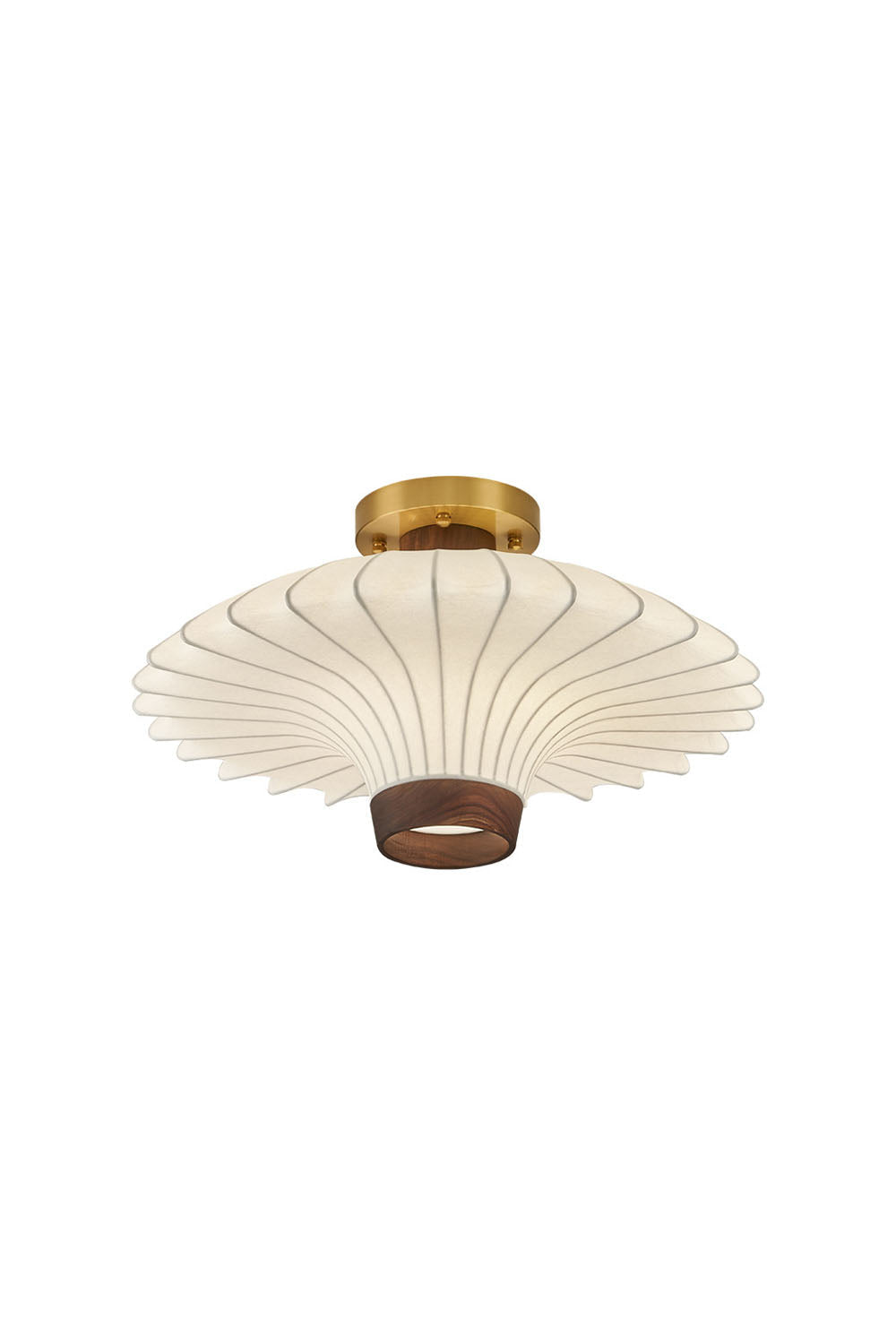 Silk Solid Wood Ceiling Lamp | morylighting