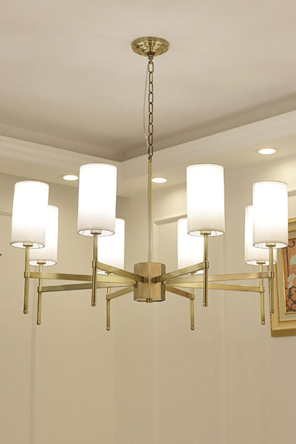 Silk Stem Chandelier - morylighting