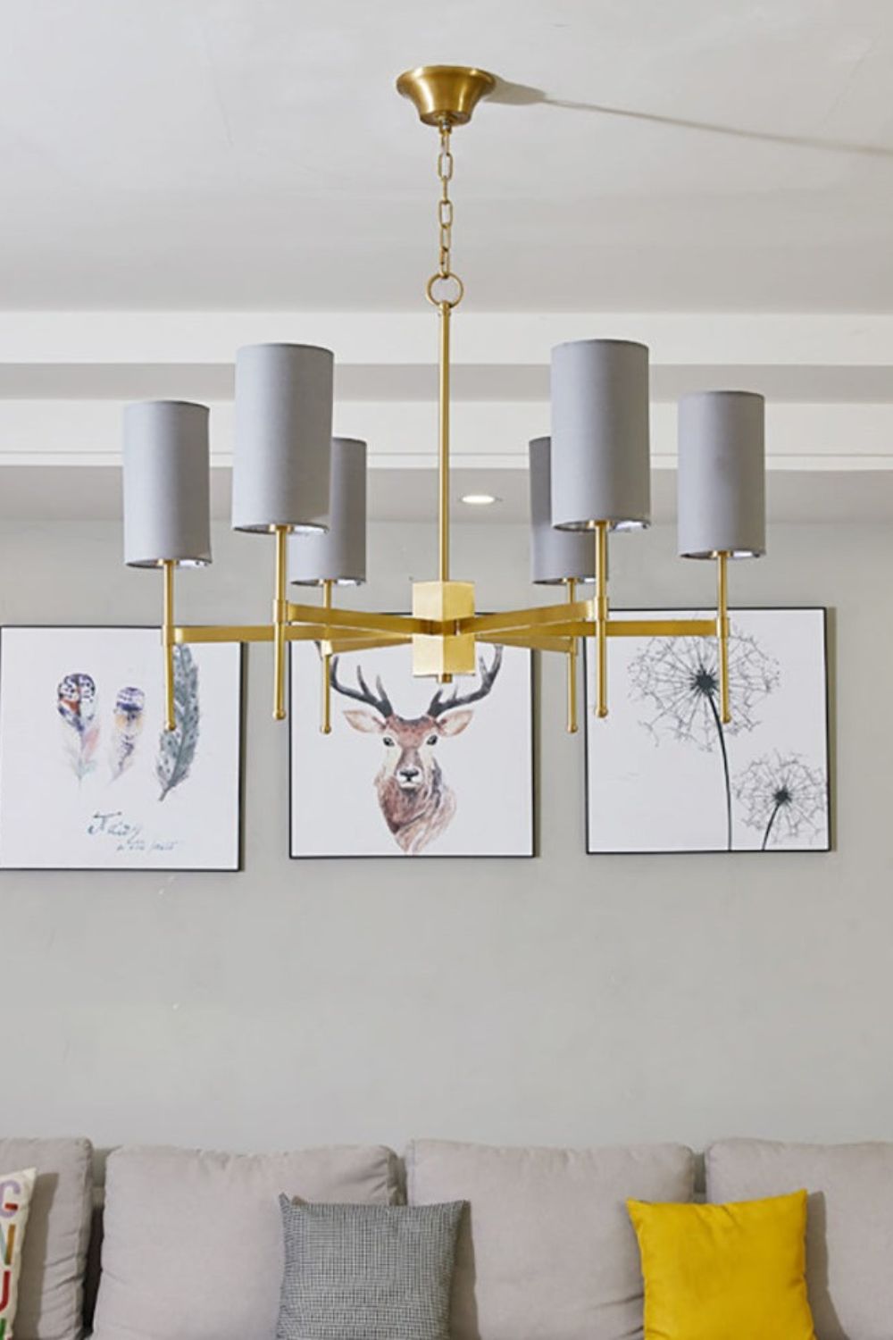 Silk Stem Chandelier - morylighting