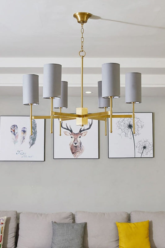 Silk Stem Chandelier - morylighting