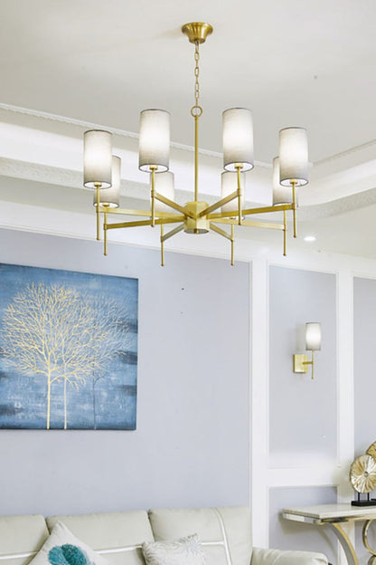 Silk Stem Chandelier - morylighting