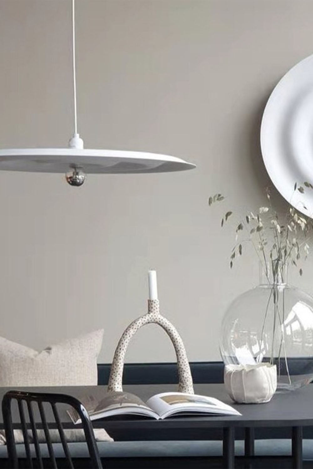 Simple Frisbee Pendant Light - view 6 | morylighting