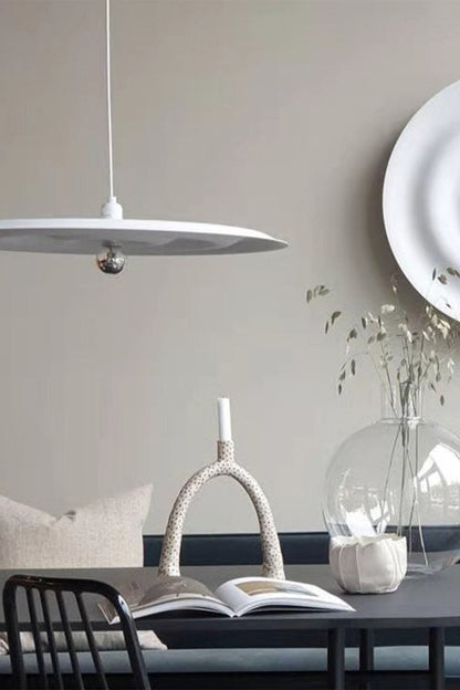 Simple Frisbee Pendant Light - view 6 | morylighting