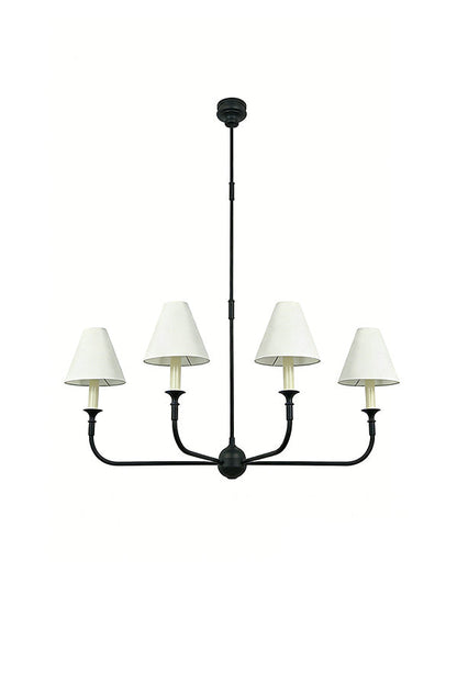 Simple Linear Chandelier - view 25 | morylighting