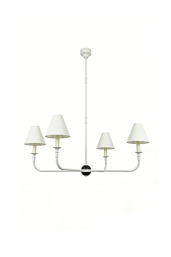 Simple Linear Chandelier - view 33 | morylighting