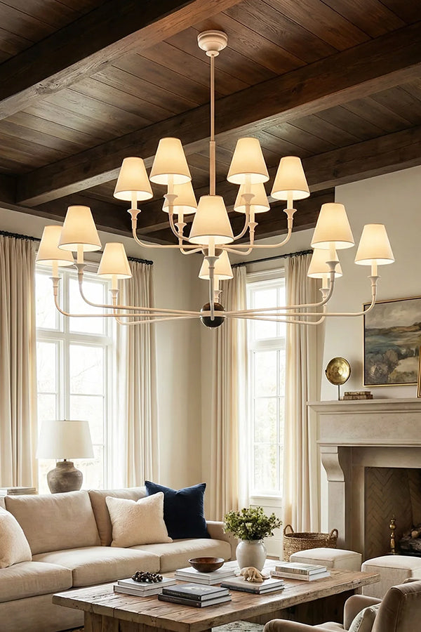 Simple Linear Chandelier - view 11 | morylighting