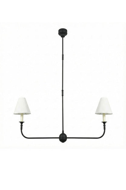 Simple Linear Chandelier - view 24 | morylighting