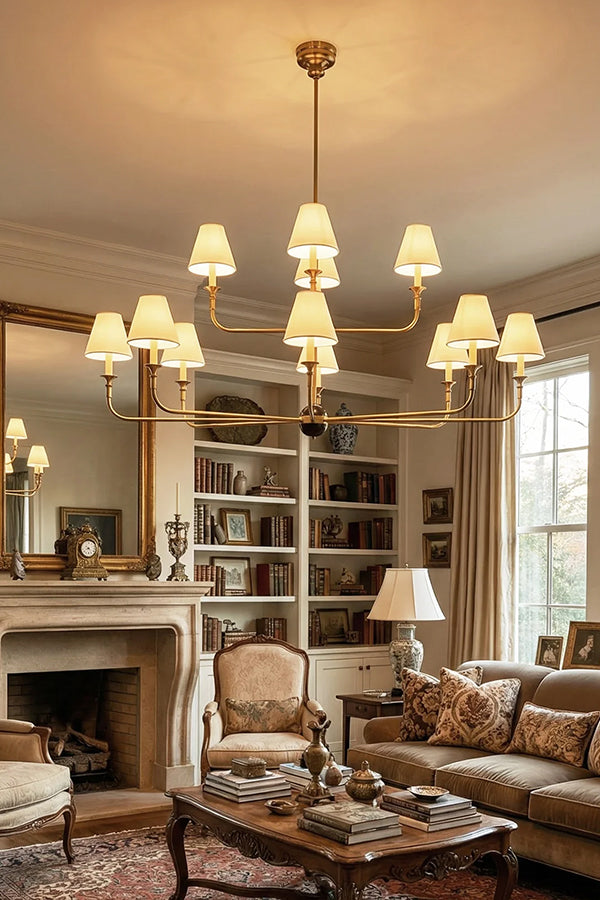 Simple Linear Chandelier - view 7 | morylighting