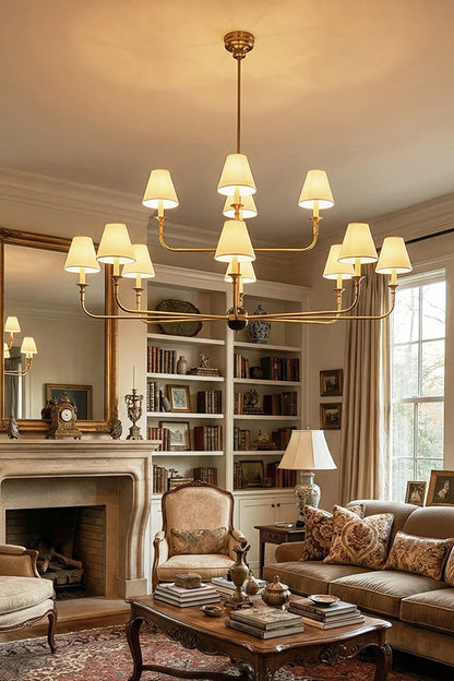 Simple Linear Chandelier - view 7 | morylighting