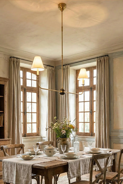 Simple Linear Chandelier - view 6 | morylighting