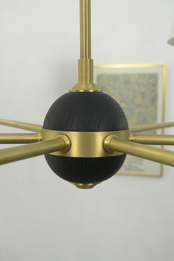 Simple Linear Chandelier - view 21 | morylighting
