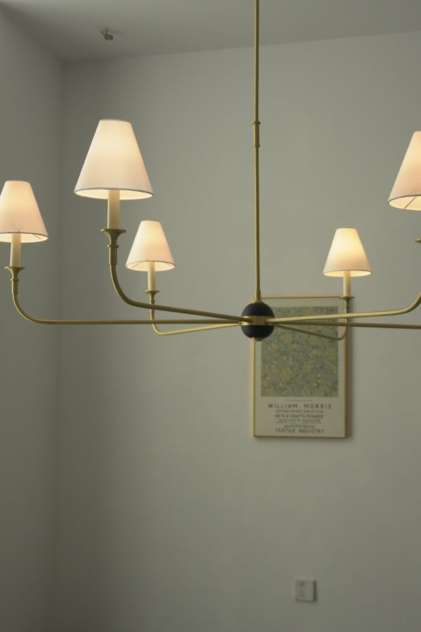 Simple Linear Chandelier - view 16 | morylighting