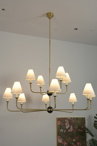 Simple Linear Chandelier - view 13 | morylighting