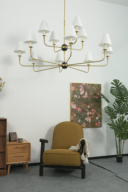 Simple Linear Chandelier - view 14 | morylighting