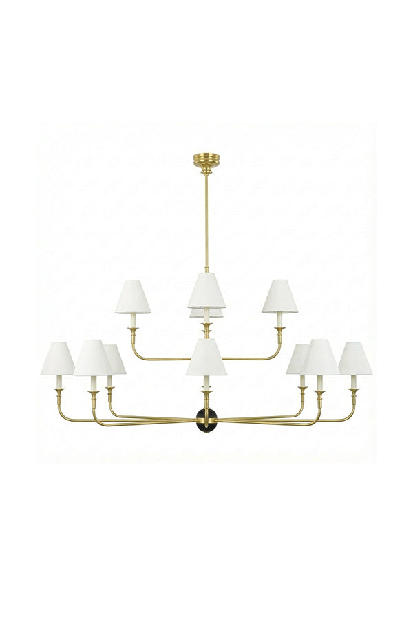 Simple Linear Chandelier - view 29 | morylighting