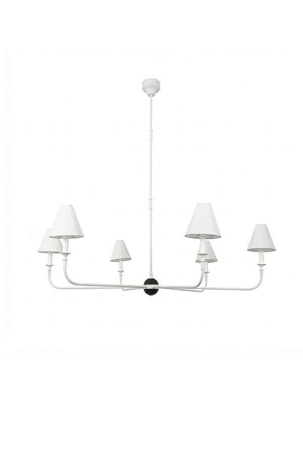 Simple Linear Chandelier - view 31 | morylighting