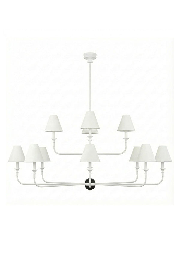 Simple Linear Chandelier - view 32 | morylighting