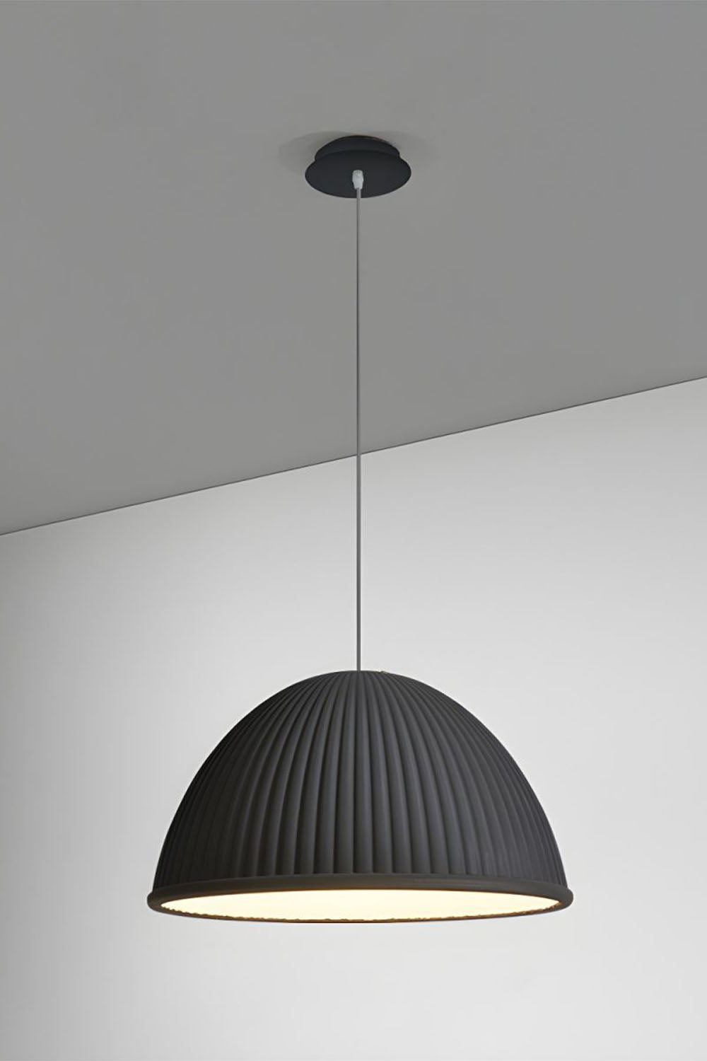 Simple Semicircular Inverted Pendant Light - view 15 | morylighting