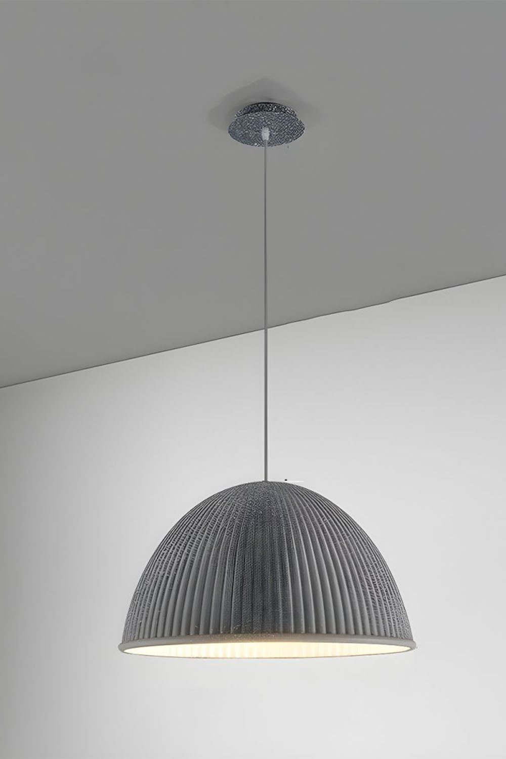 Simple Semicircular Inverted Pendant Light - view 13 | morylighting
