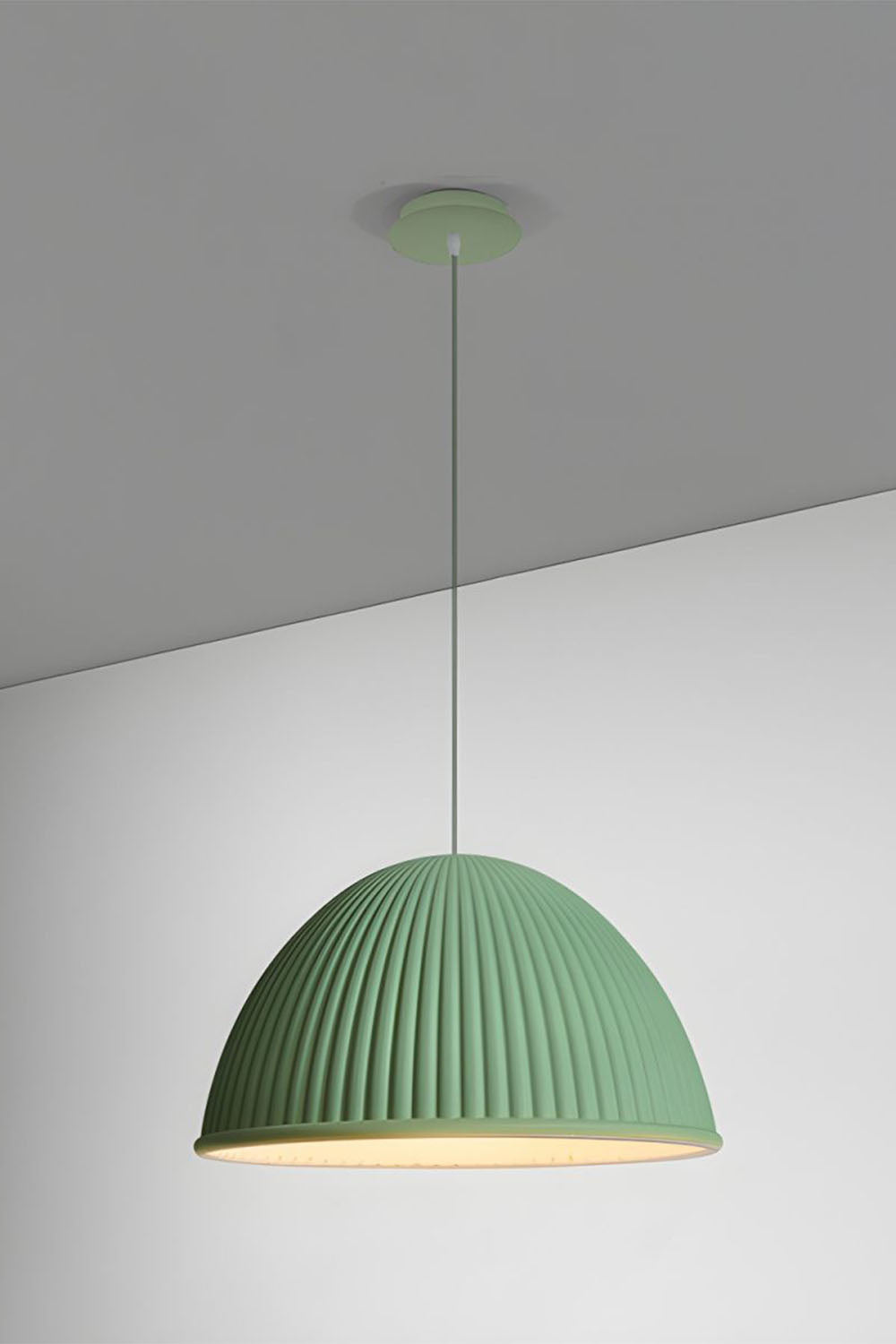 Simple Semicircular Inverted Pendant Light - view 16 | morylighting