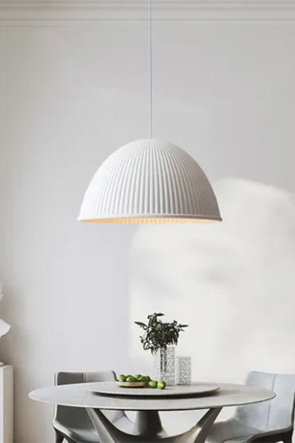 Simple Semicircular Inverted Pendant Light - view 8 | morylighting