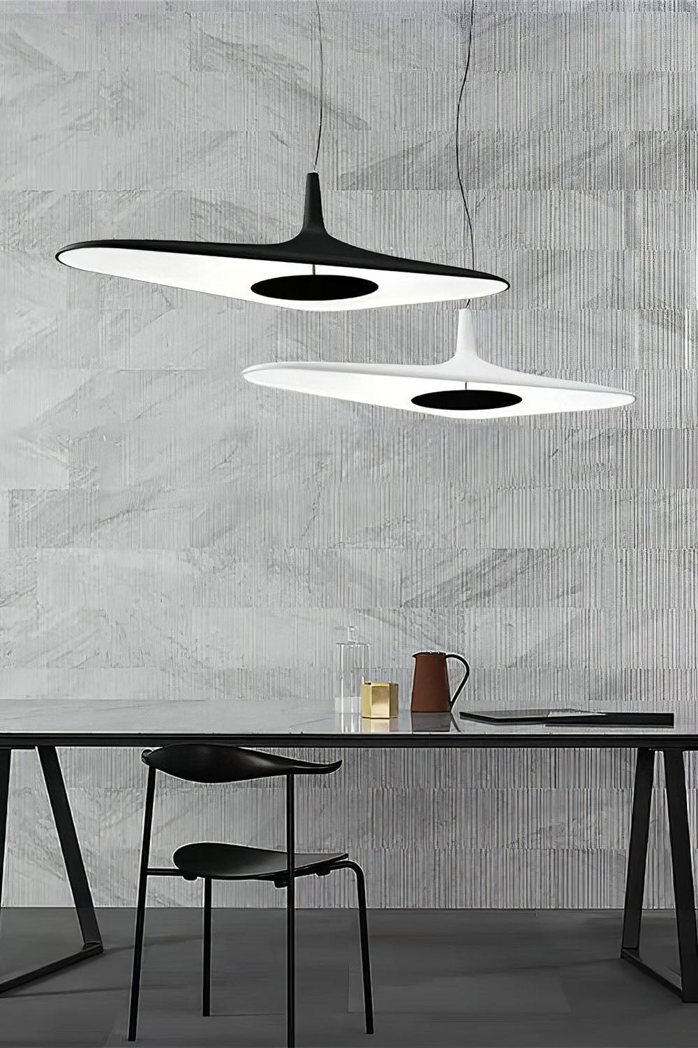 Simple Aero Pendant Light - view 6 | morylighting