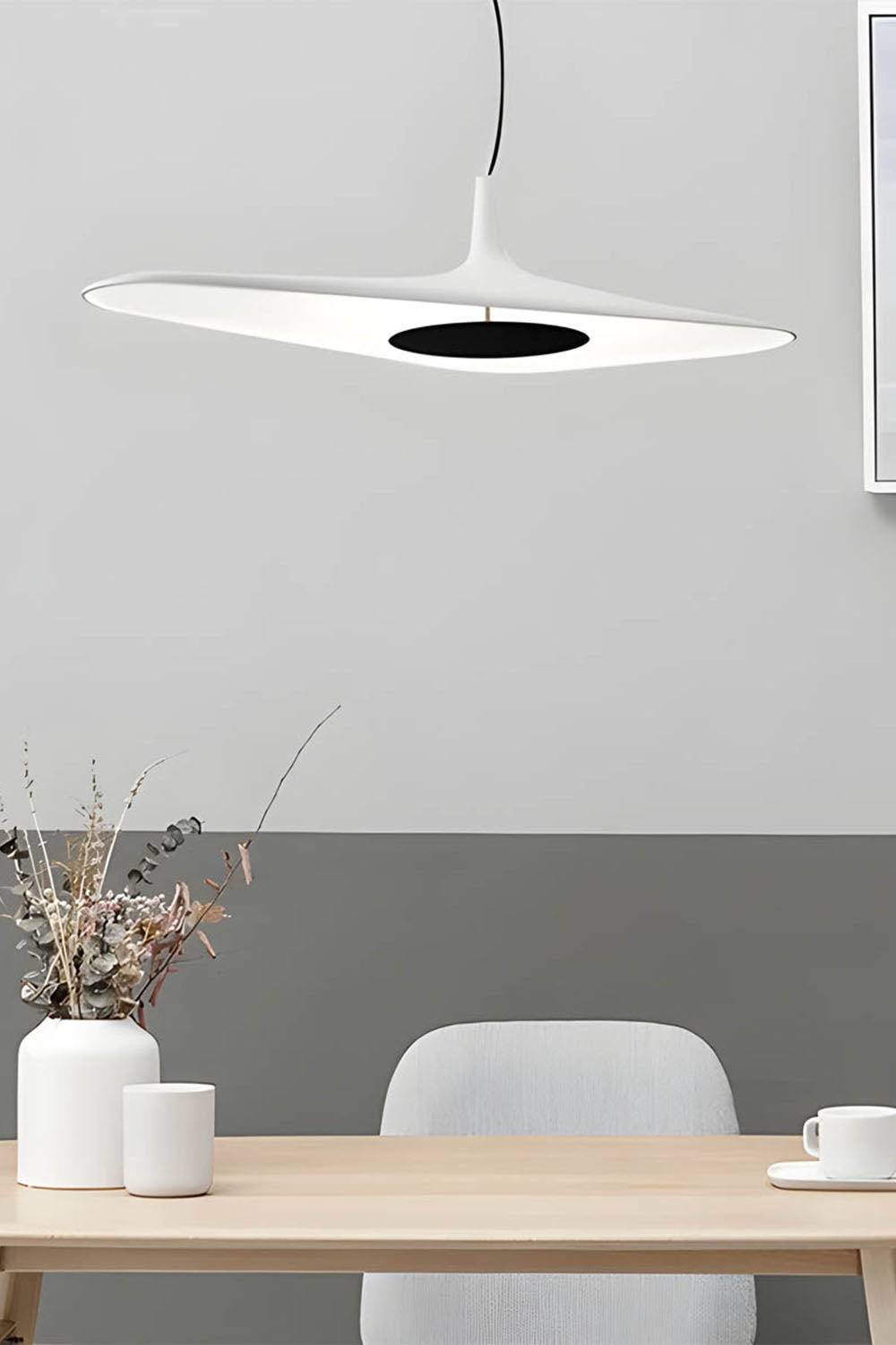 Simple Aero Pendant Light - view 3 | morylighting