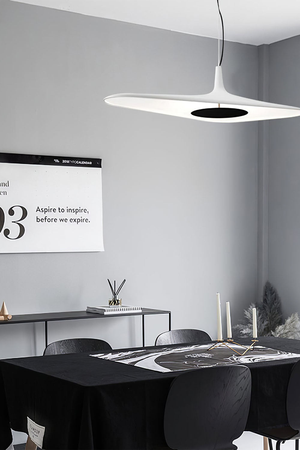 Simple Aero Pendant Light - view 20 | morylighting