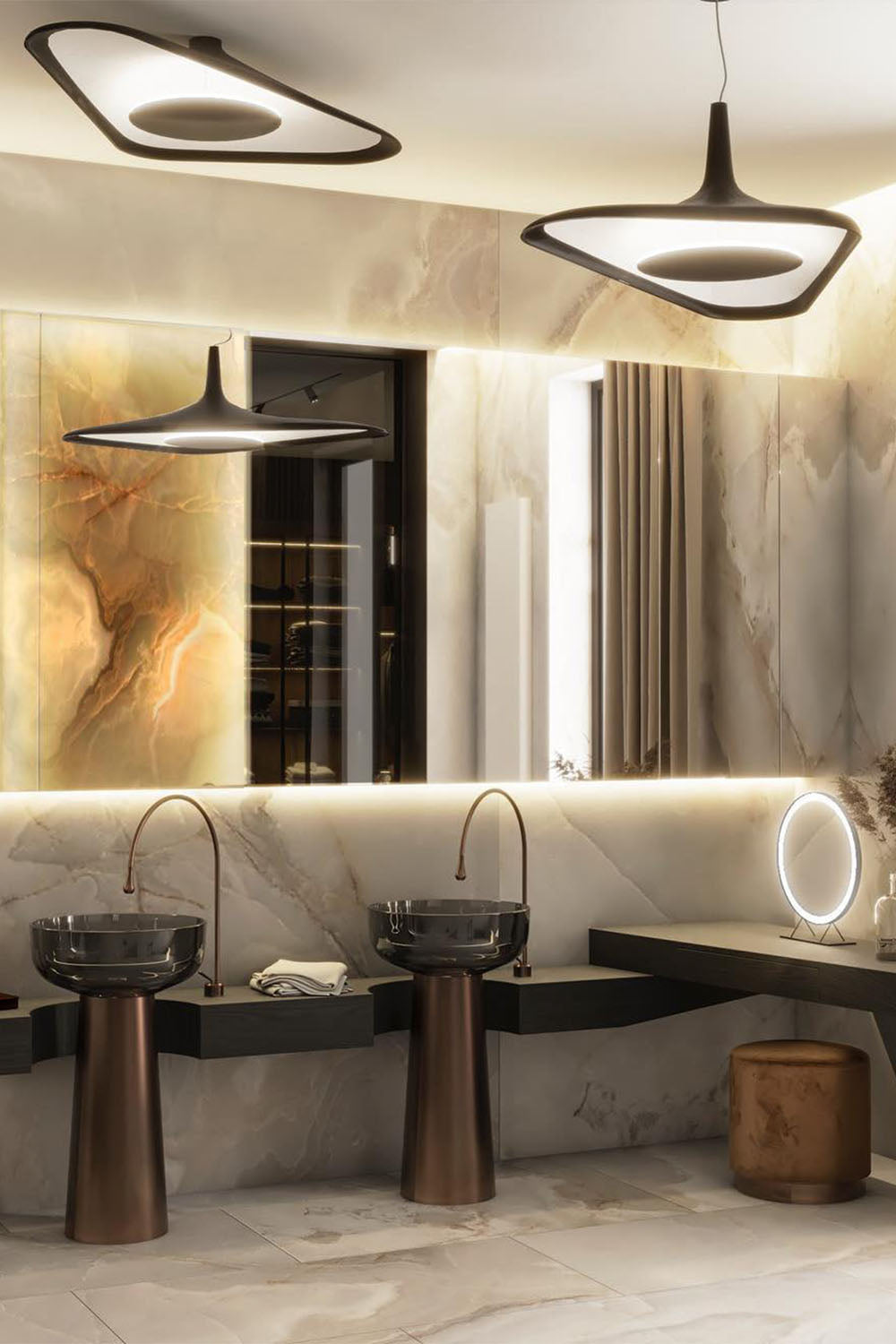 Simple Aero Pendant Light - view 26 | morylighting