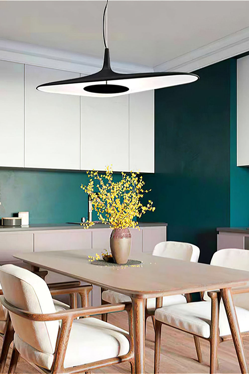 Simple Aero Pendant Light - view 4 | morylighting