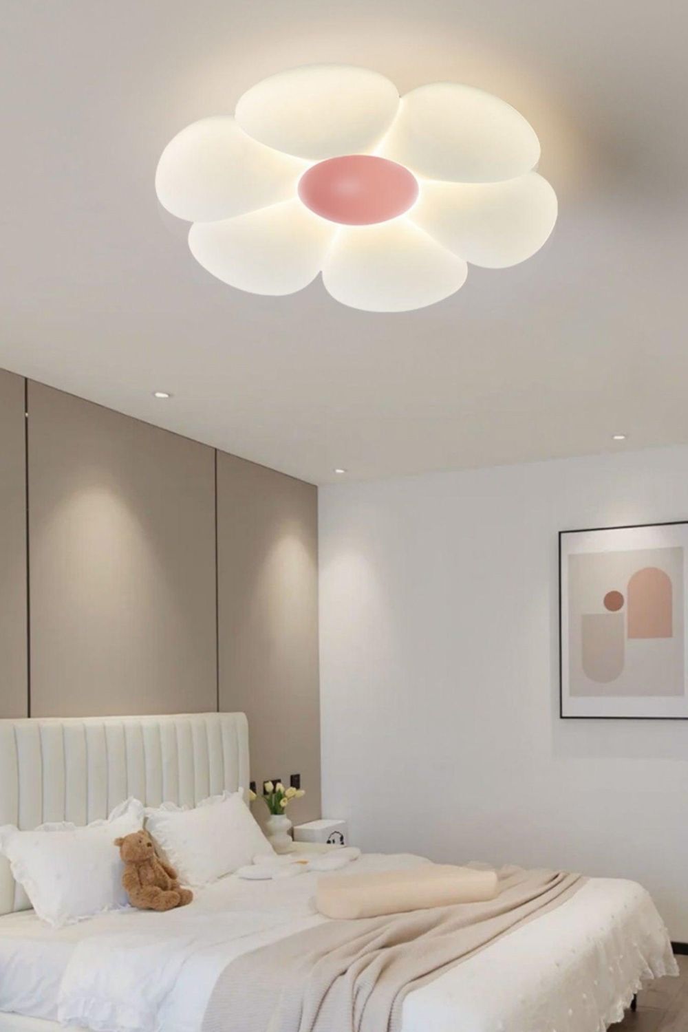 Six-leaf Flower Ceiling Lamp - view 2 | morylighting