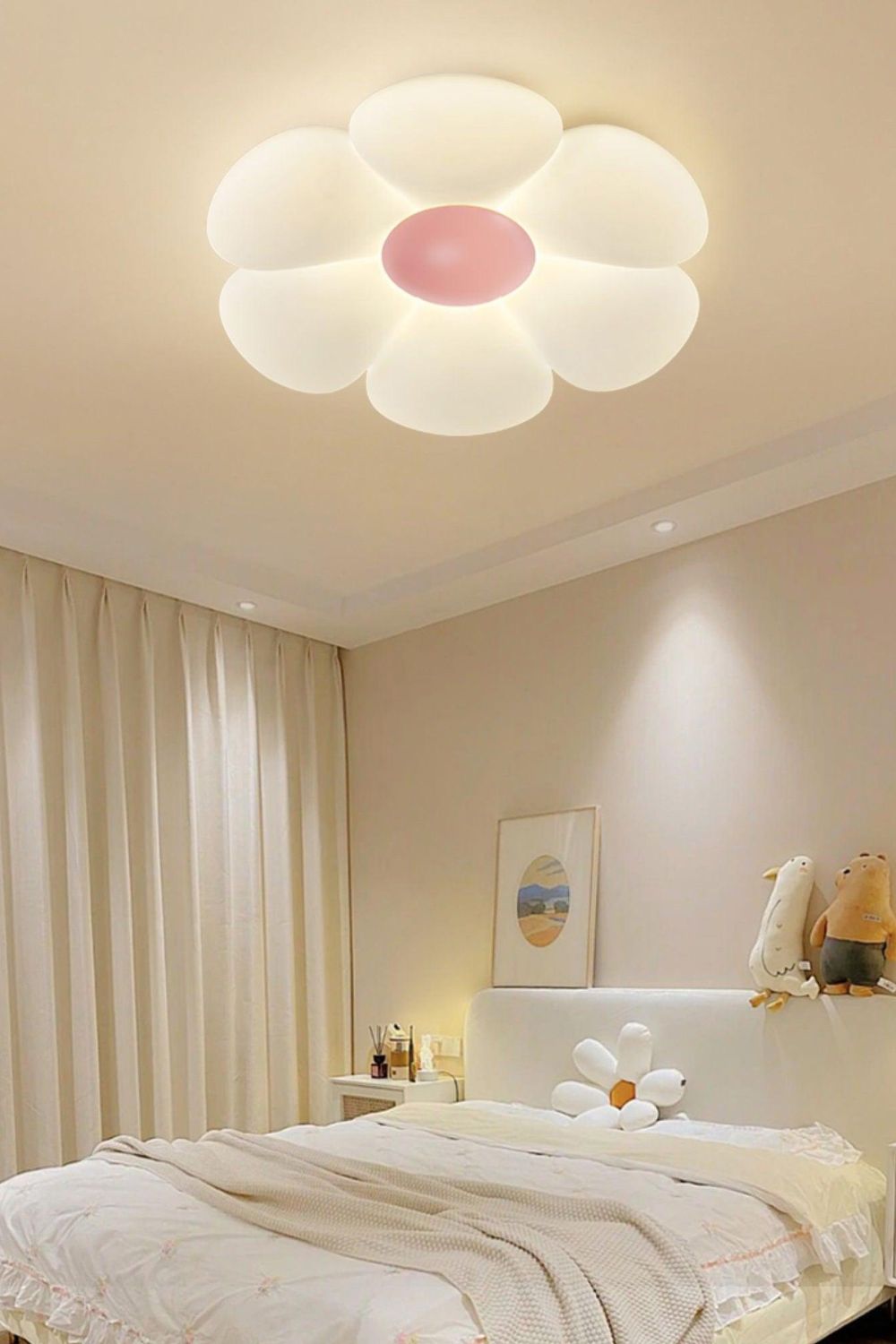 Six-leaf Flower Ceiling Lamp - view 3 | morylighting