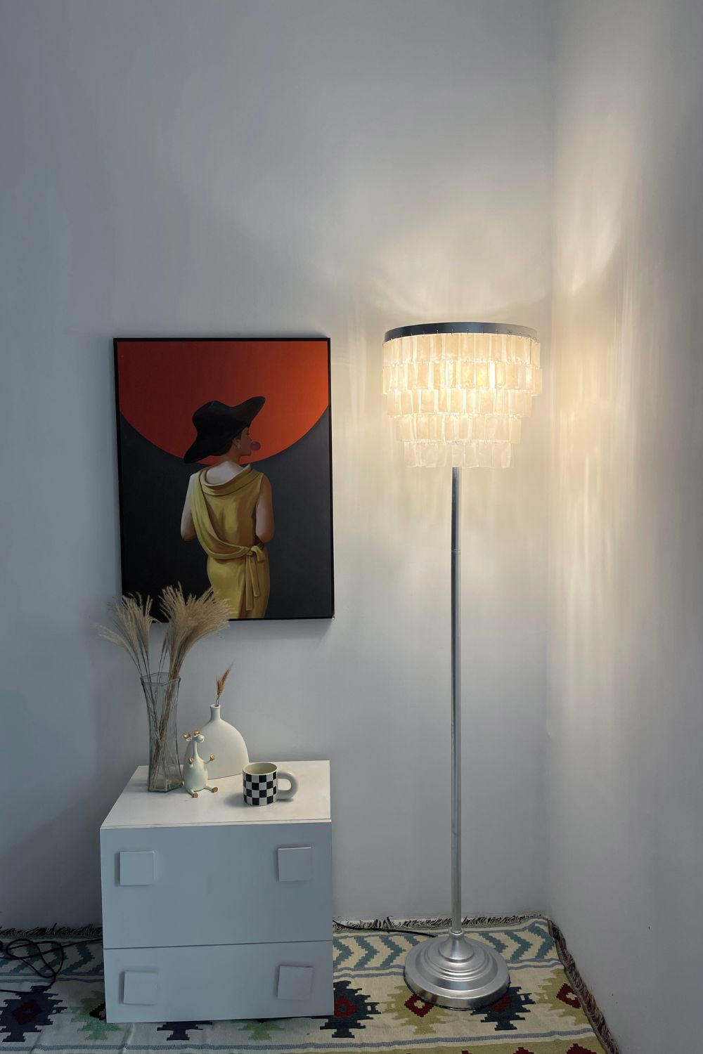Skye Tiered Floor Lamp - view 5 | morylighting