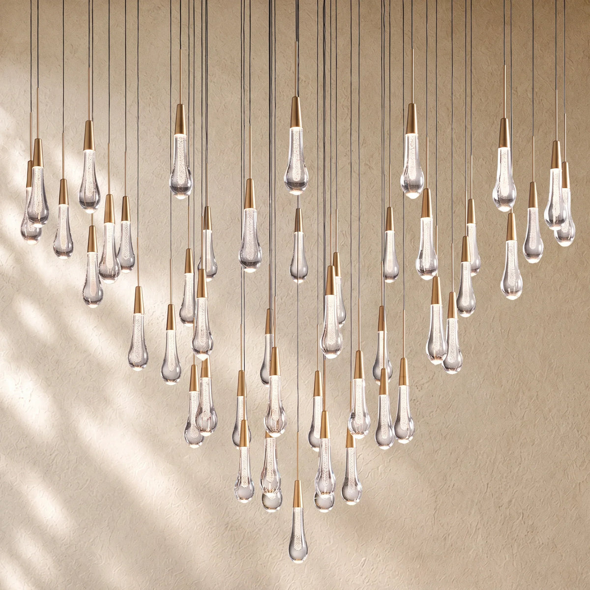 Soltairan Round Chandelier 17" 24" 36" 48" 58"