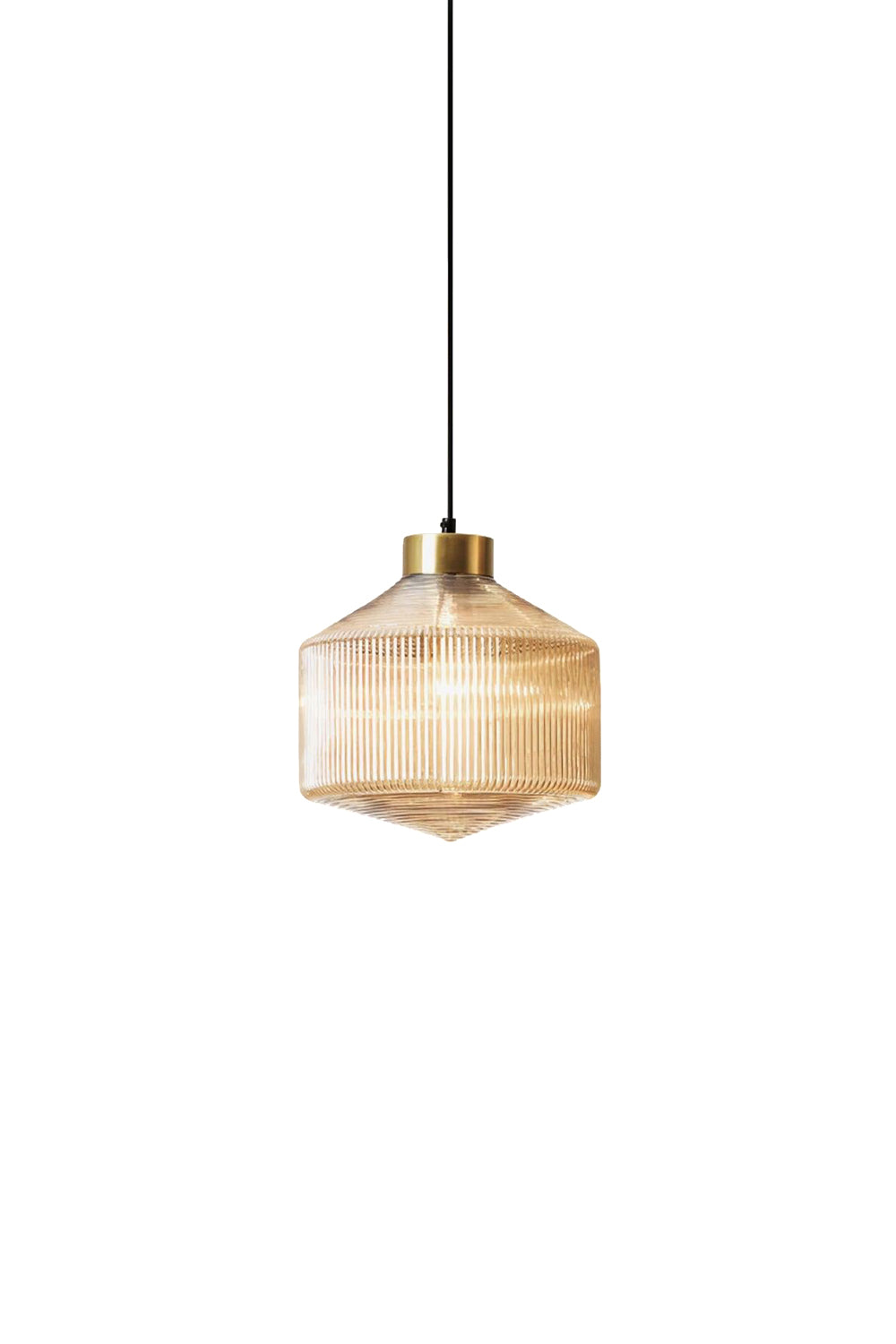 Spiral Faceted Glass Pendant Light | morylighting