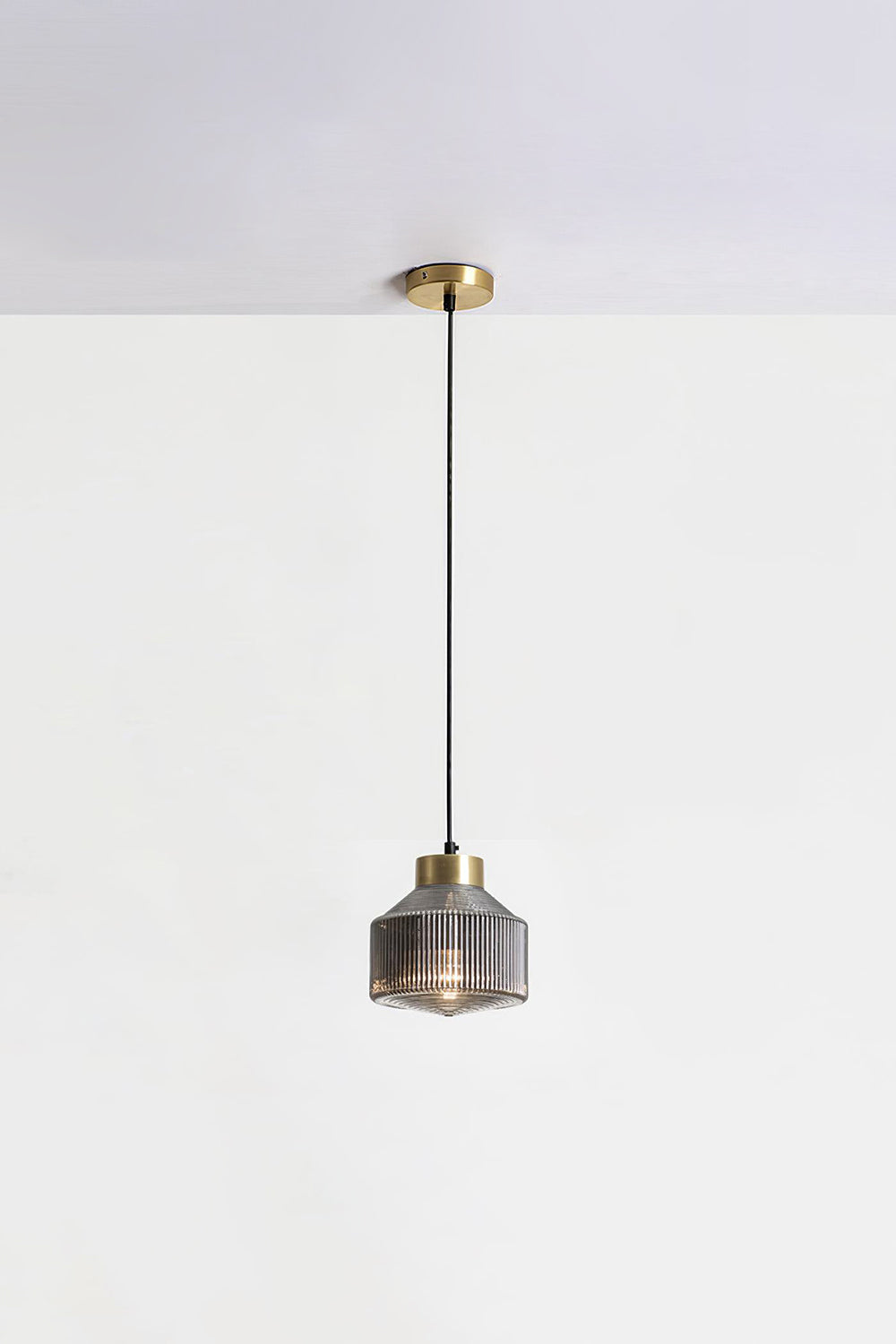 Spiral Faceted Glass Pendant Light - view 13 | morylighting