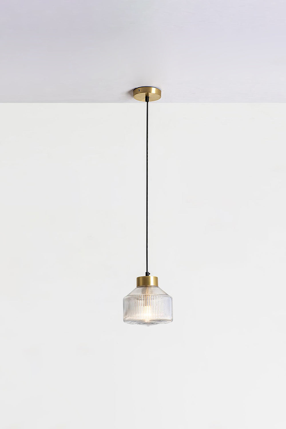 Spiral Faceted Glass Pendant Light - view 14 | morylighting