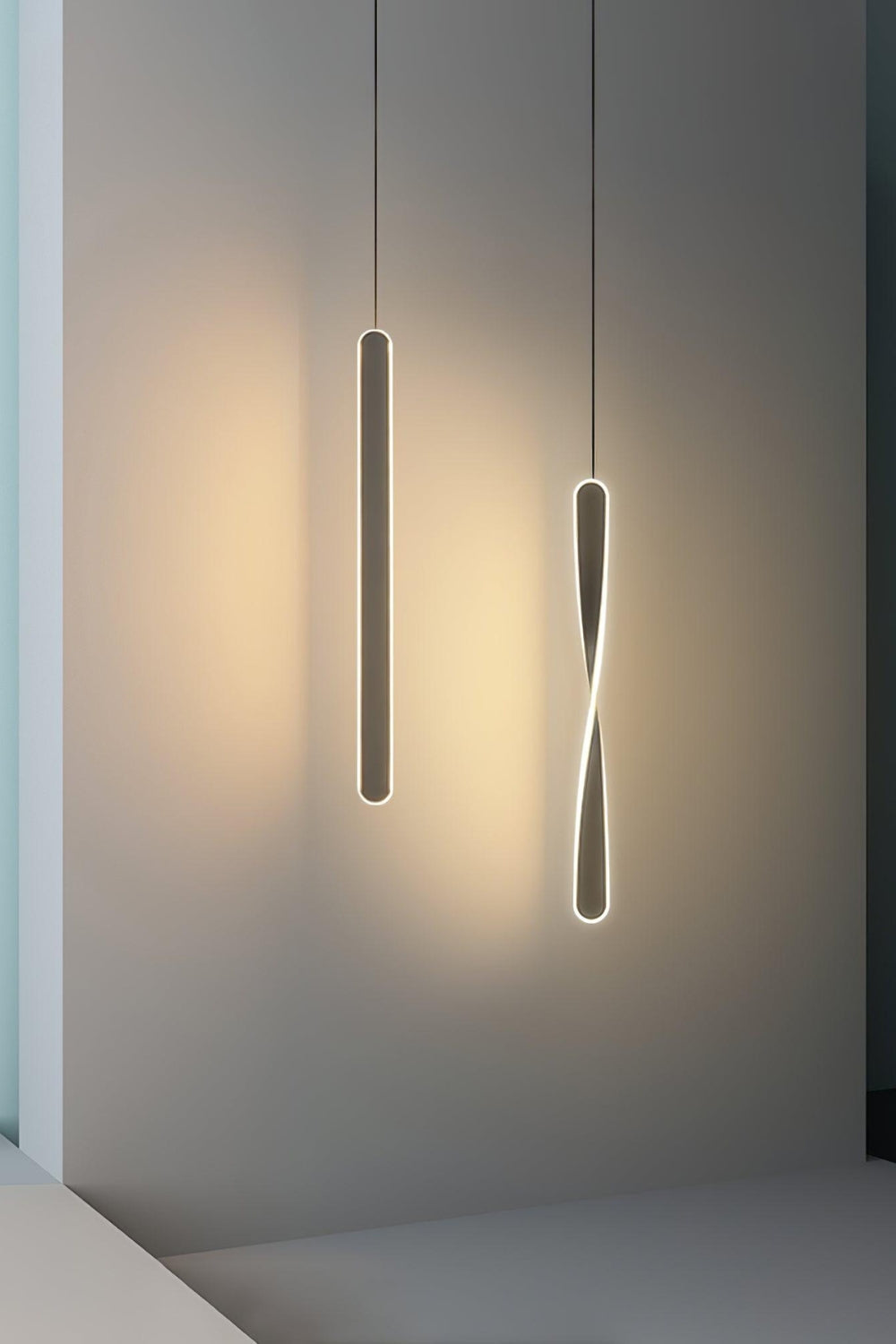 Spiral LED Pendant Light - morylighting